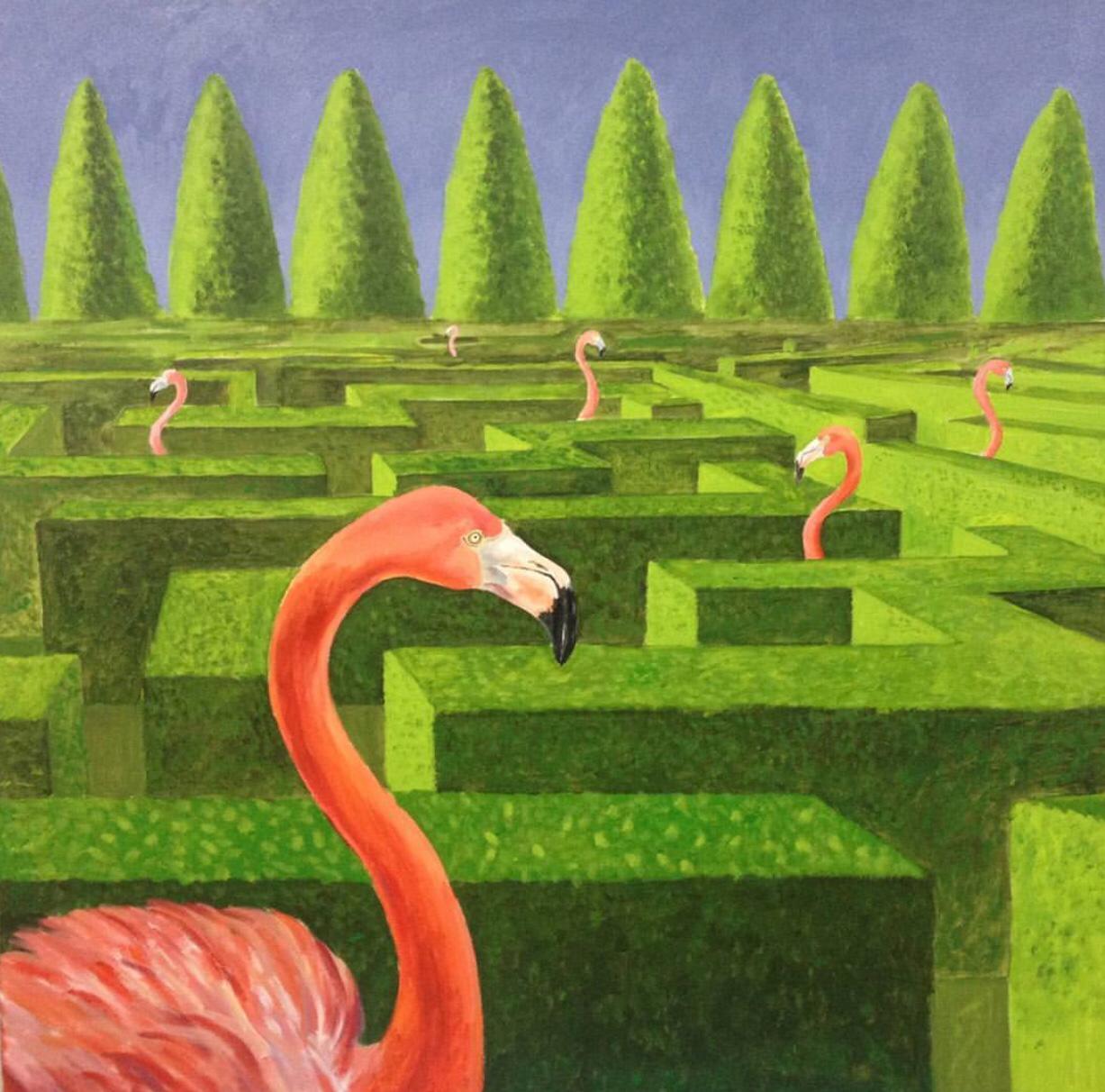 Ekaterina Khazina labirint flamingo