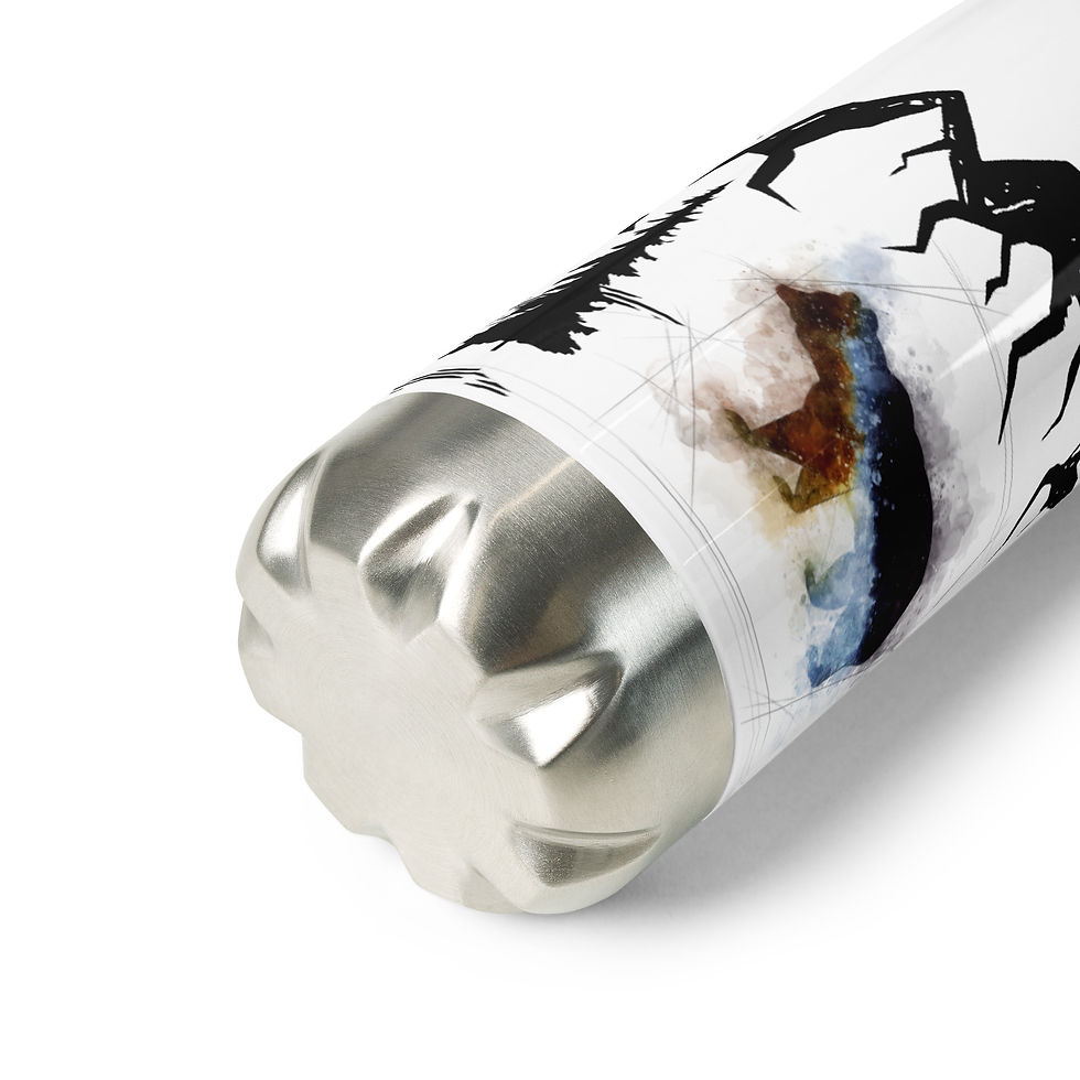 Bouteille isotherme avec le design dun ours
