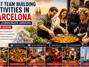 Best Team Building Activities in Barcelona 2026