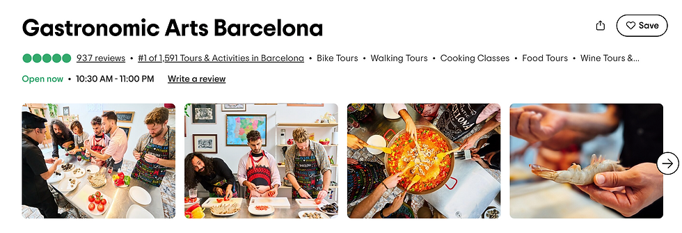 Gastronomic Arts Barcelona