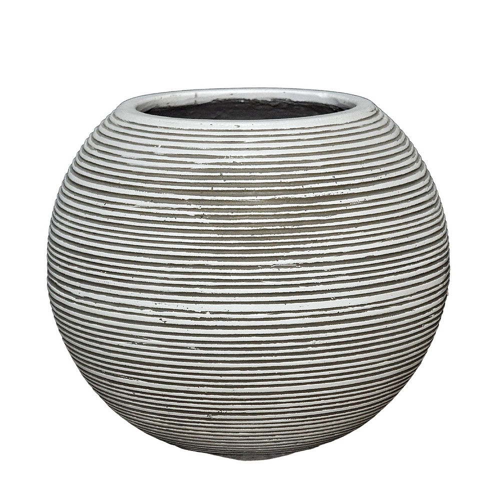Large round planter