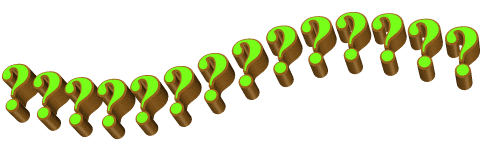 floating question marks