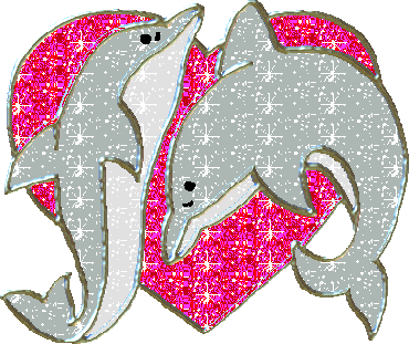 sparkly dolphins