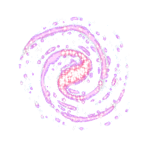 pink cosmic spiral
