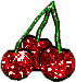 glitter cherries