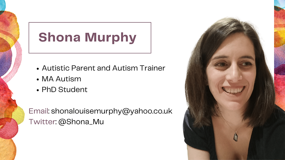 Thumbnail: Recorded Webinar | Autistic Parenthood with Shona Murphy