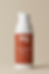 A minimalist airless pump bottle labeled โmj Labs Kev Mineral SPF 50+โ with a terracotta-colored front label
