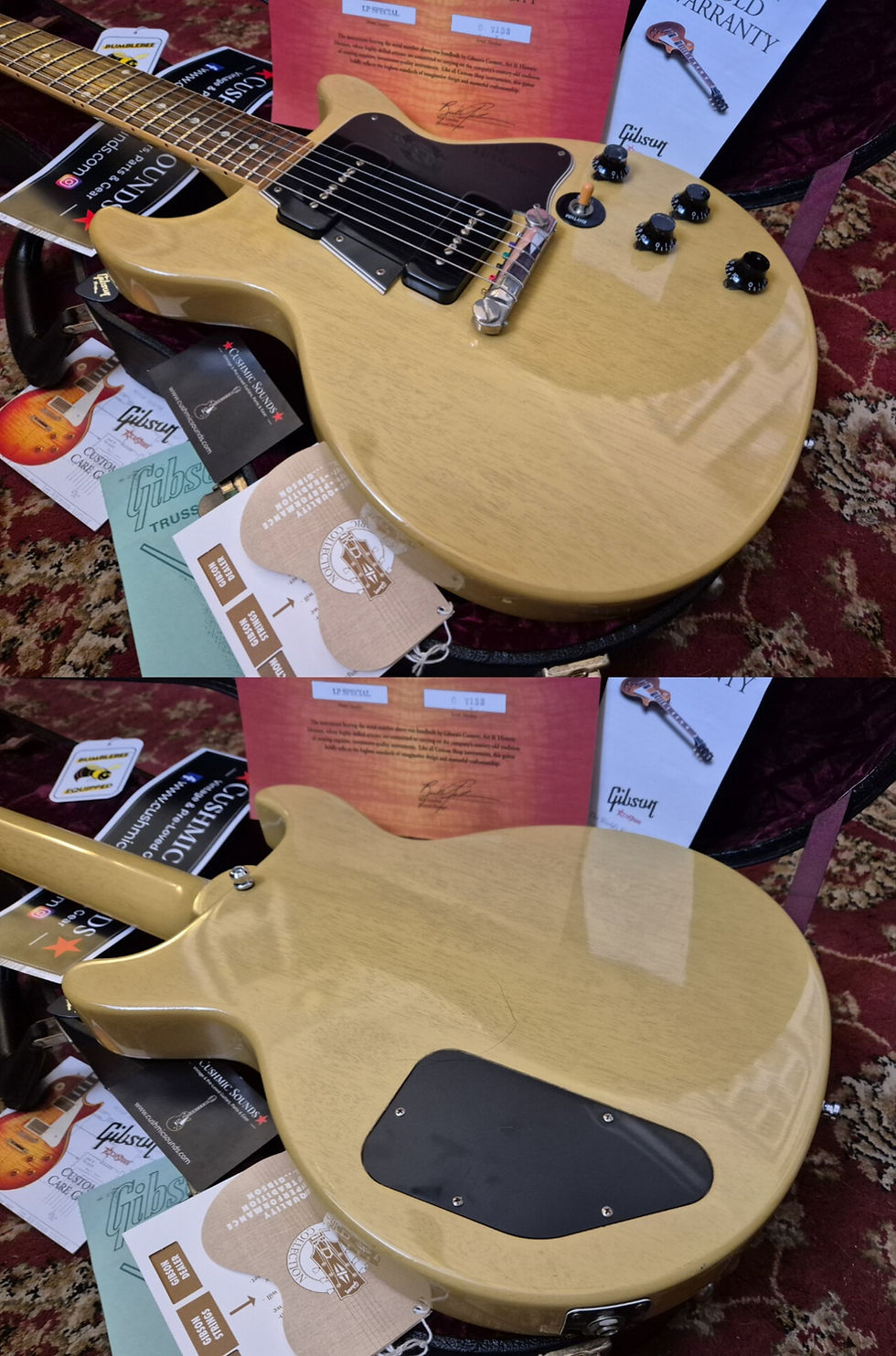 Thumbnail: ☆SOLD☆ Gibson Custom Shop '60 Les Paul Special Double Cut VOS TV Yellow 2007
