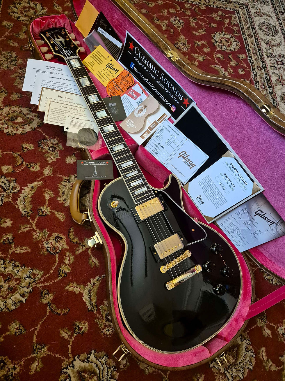 Thumbnail: ☆SOLD☆ Gibson Custom '57 LP Custom 70th Anniversary Murphy Lab Ult Lt Aged 2022