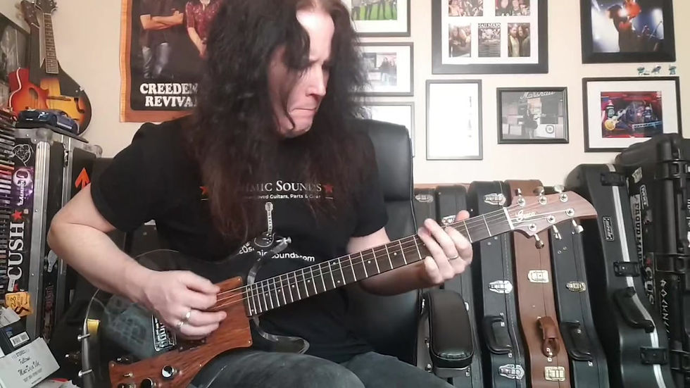 Thumbnail: ☆SOLD☆ Greco AP1000 Lucite Guitar 1987