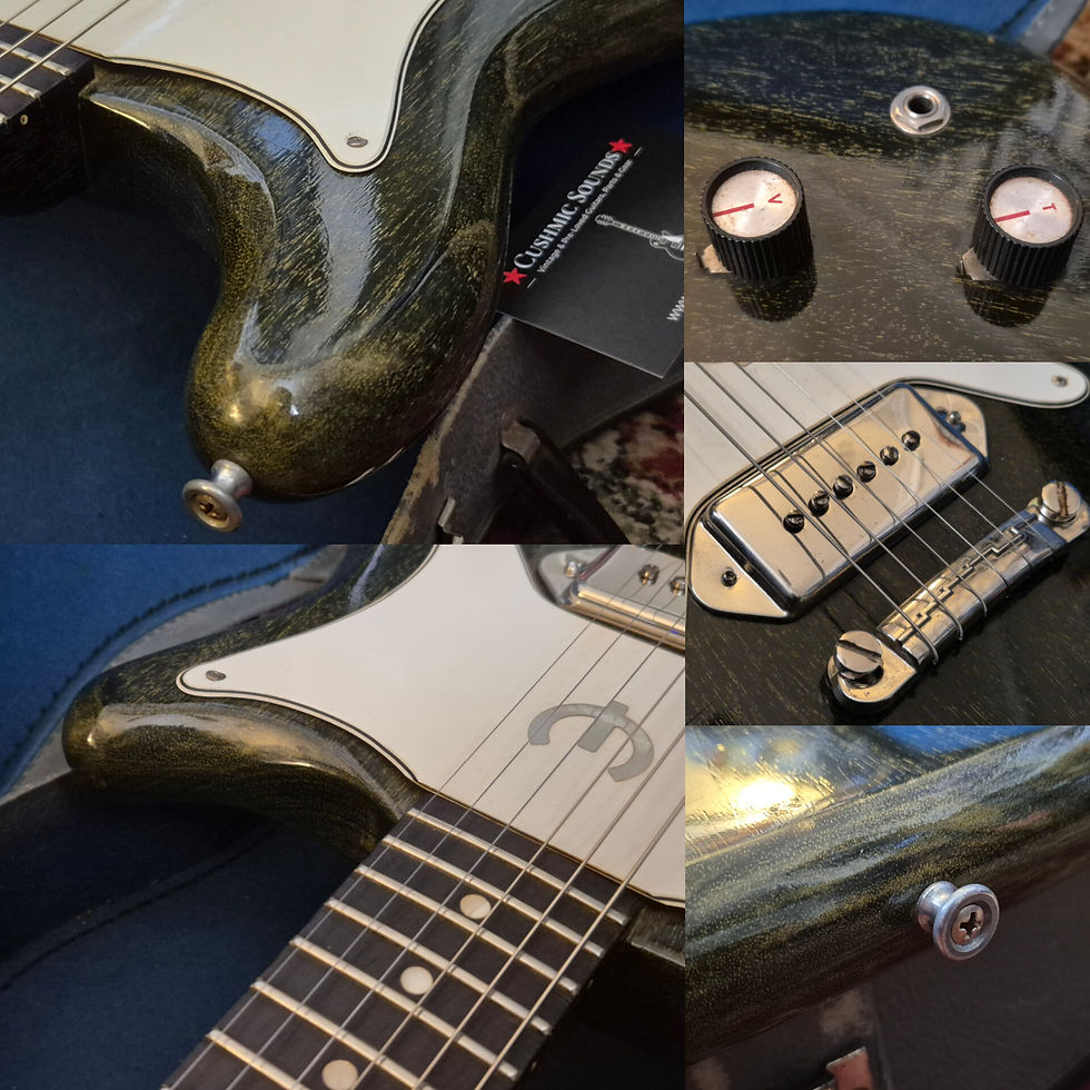 Thumbnail: Epiphone Coronet "Silver Fox" 1964