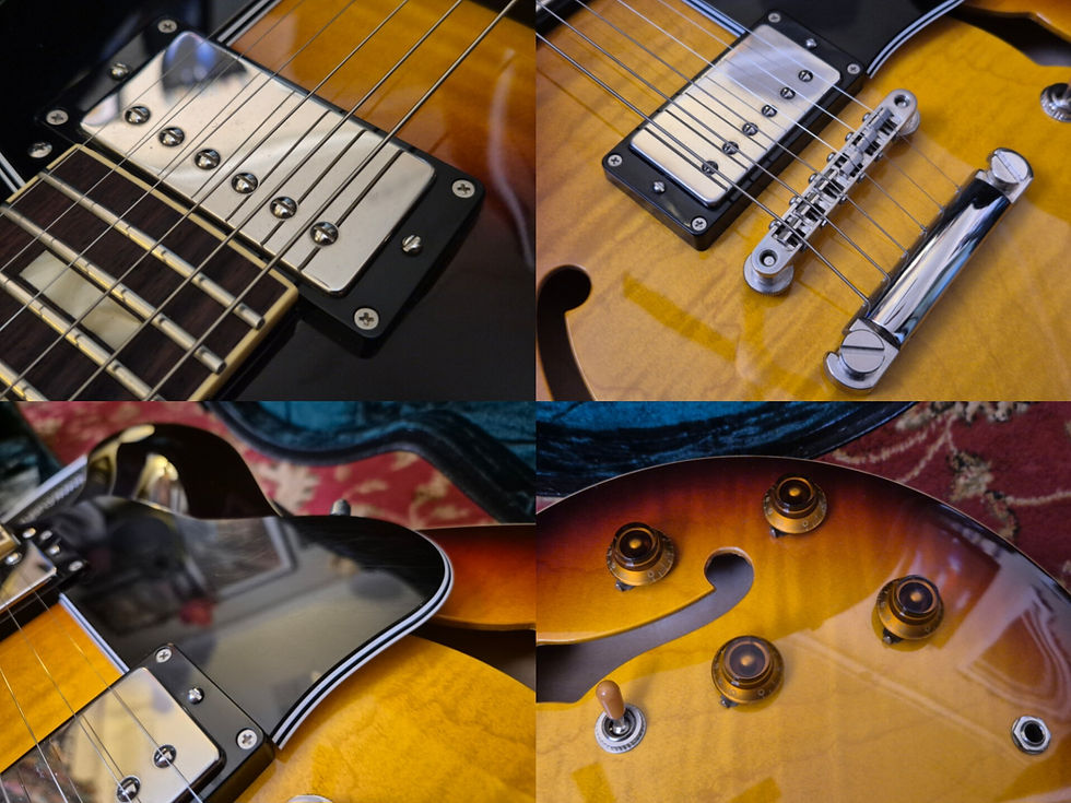 Thumbnail: ☆SOLD☆ Tokai ES-160-TB Semi Hollowbody Tobacco Burst 2014