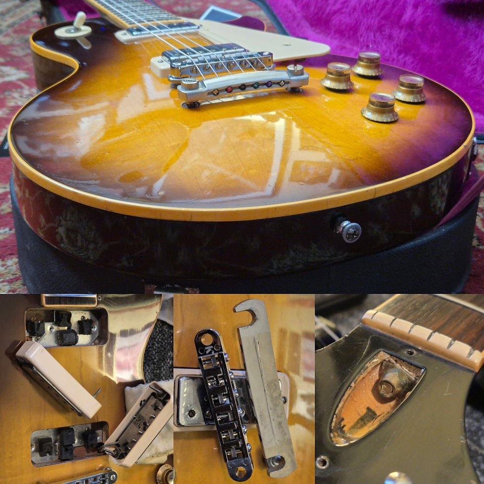 Thumbnail: Gibson Les Paul Deluxe Vintage Sunburst 1979