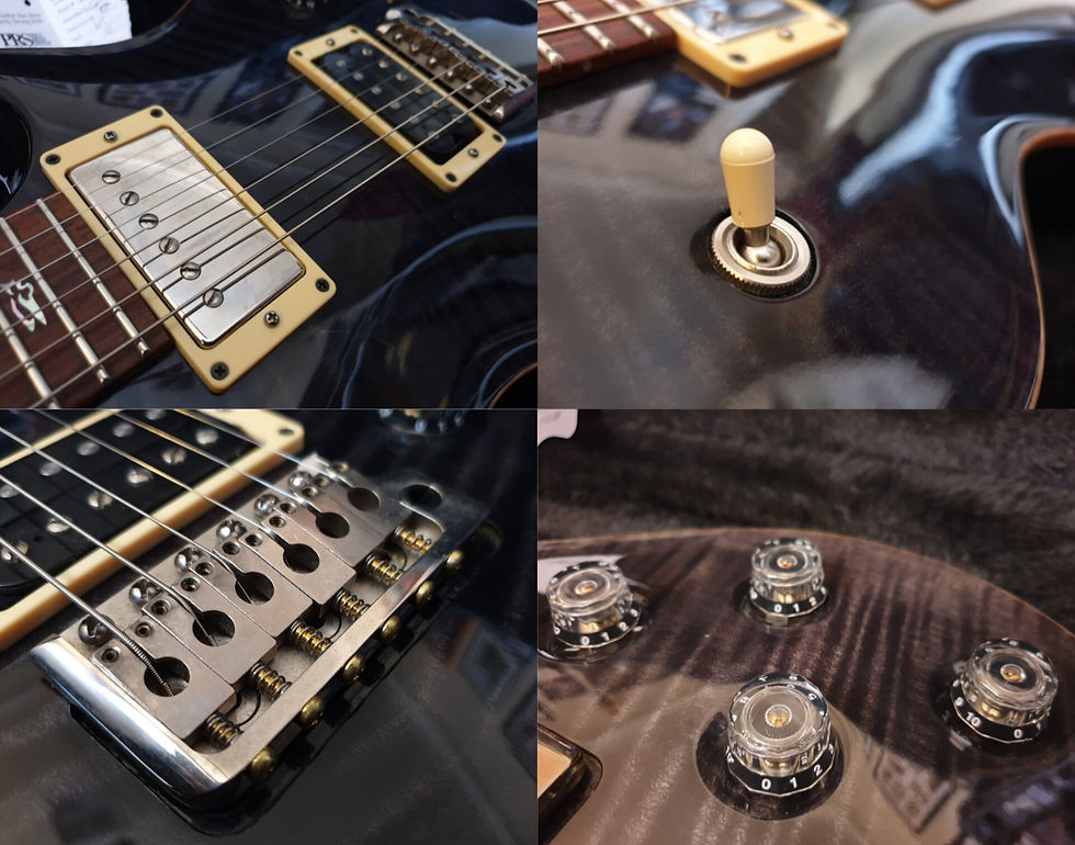 Thumbnail: ☆SOLD☆ PRS Mark Tremonti Signature Tremolo 10-Top Charcoal Burst 2009