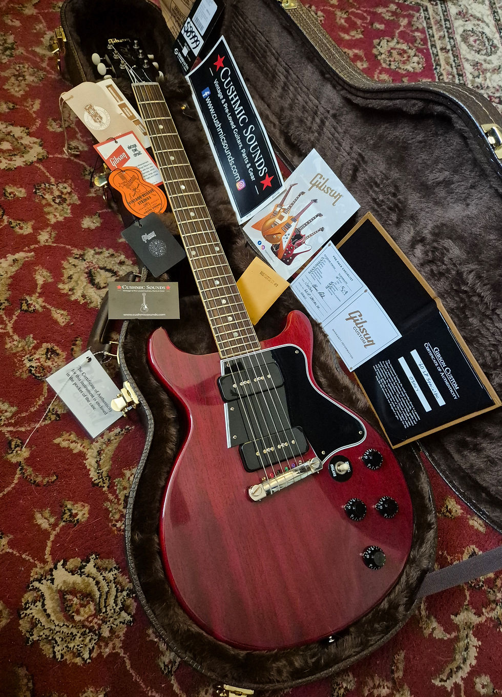 Thumbnail: Gibson Custom Shop '60 Les Paul Special Double Cut VOS Cherry 2023