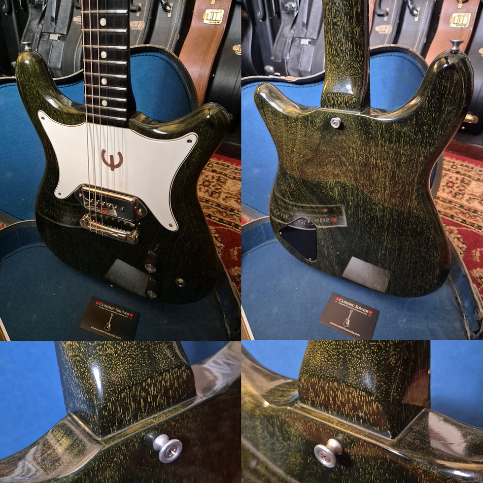 Thumbnail: Epiphone Coronet "Silver Fox" 1964