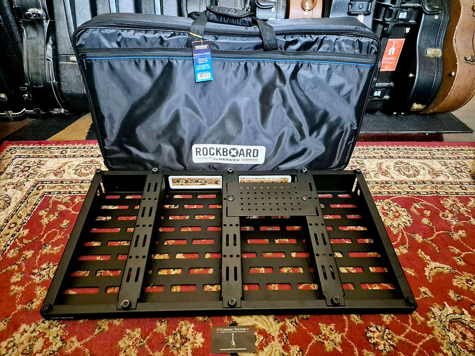 Thumbnail: ☆SOLD☆ RockBoard Cinque 5.3 Pedalboard with Pro Gig Bag by Warwick
