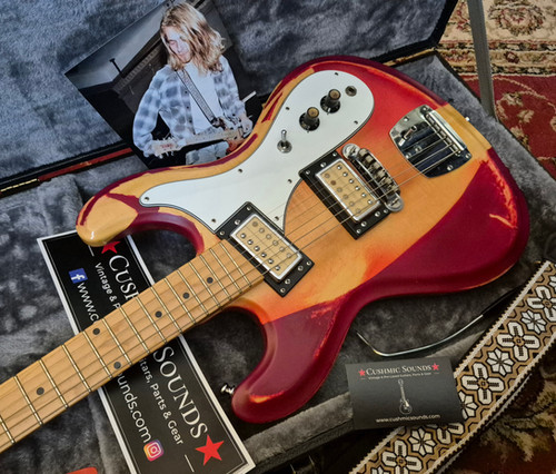 ☆SOLD☆ Univox Hi-Flier Phase III 1976 Kurt Cobain Tribute/Refin