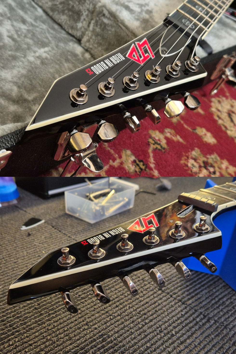Thumbnail: ☆SOLD☆ ESP LTD Slayer Reign in Blood 2011 Limited Edition #216/300