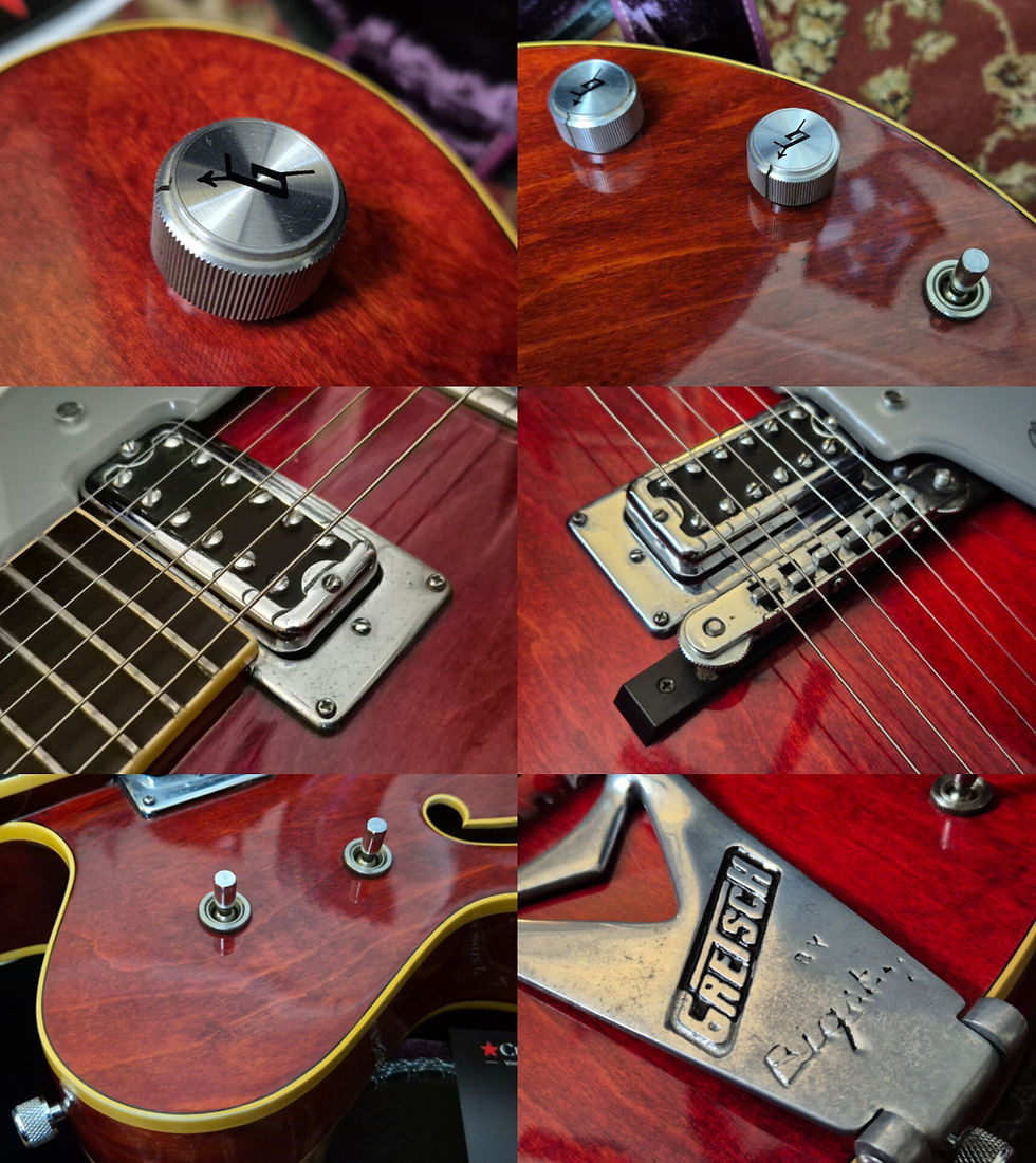Thumbnail: ☆SOLD☆ Gretsch 7660 Nashville Chet Atkins Cherry 1975