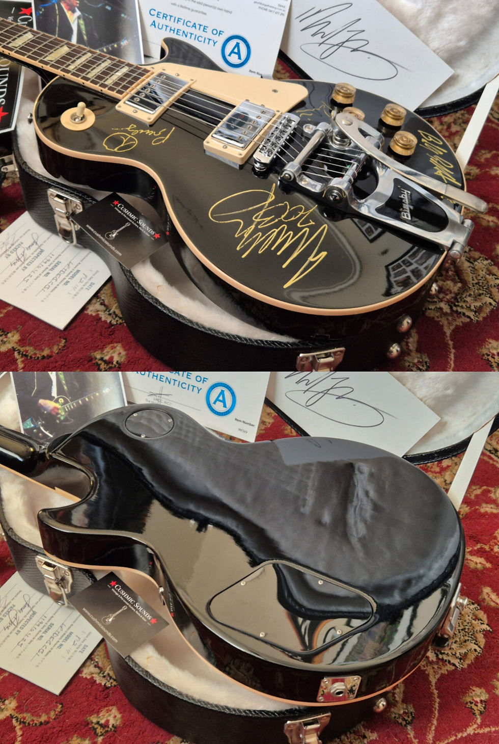 Thumbnail: ☆SOLD☆ Gibson Les Paul Traditional 2011 signed by Neil Young & Crazy Horse