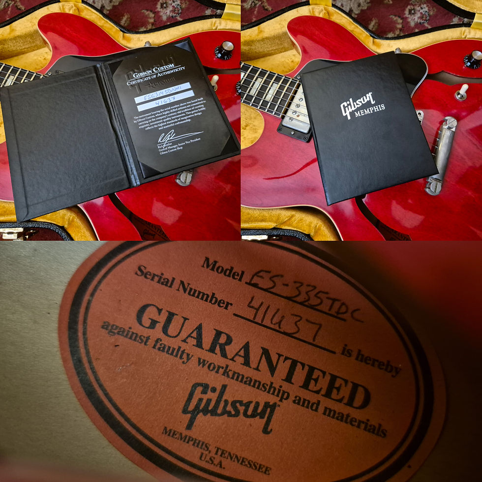 Thumbnail: ☆SOLD☆ Gibson Memphis 1963 Reissue ES-335TDC VOS 60s Cherry 2014