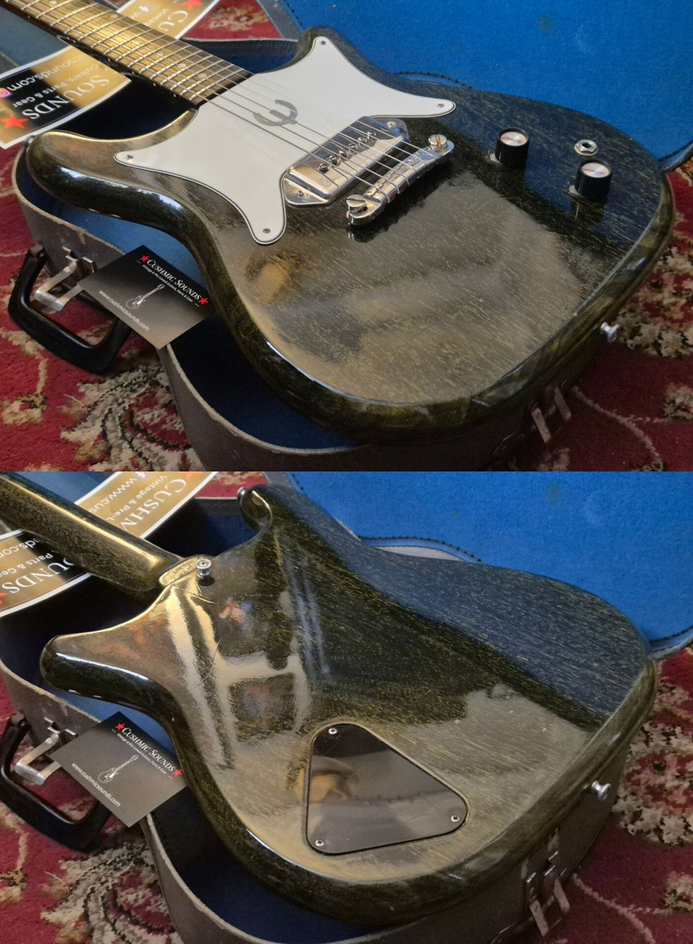 Thumbnail: Epiphone Coronet "Silver Fox" 1964