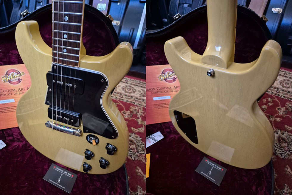 Thumbnail: ☆SOLD☆ Gibson Custom Shop '60 Les Paul Special Double Cut VOS TV Yellow 2007