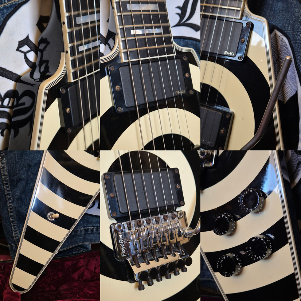 Thumbnail: Gibson Custom Shop "Inspired By" Zakk Wylde Flying V Custom Bullseye 2007