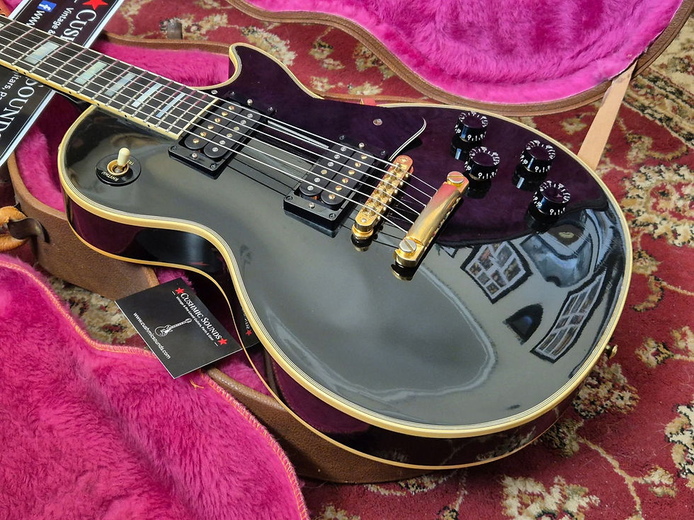 Thumbnail: Gibson Les Paul Custom Ebony 1990