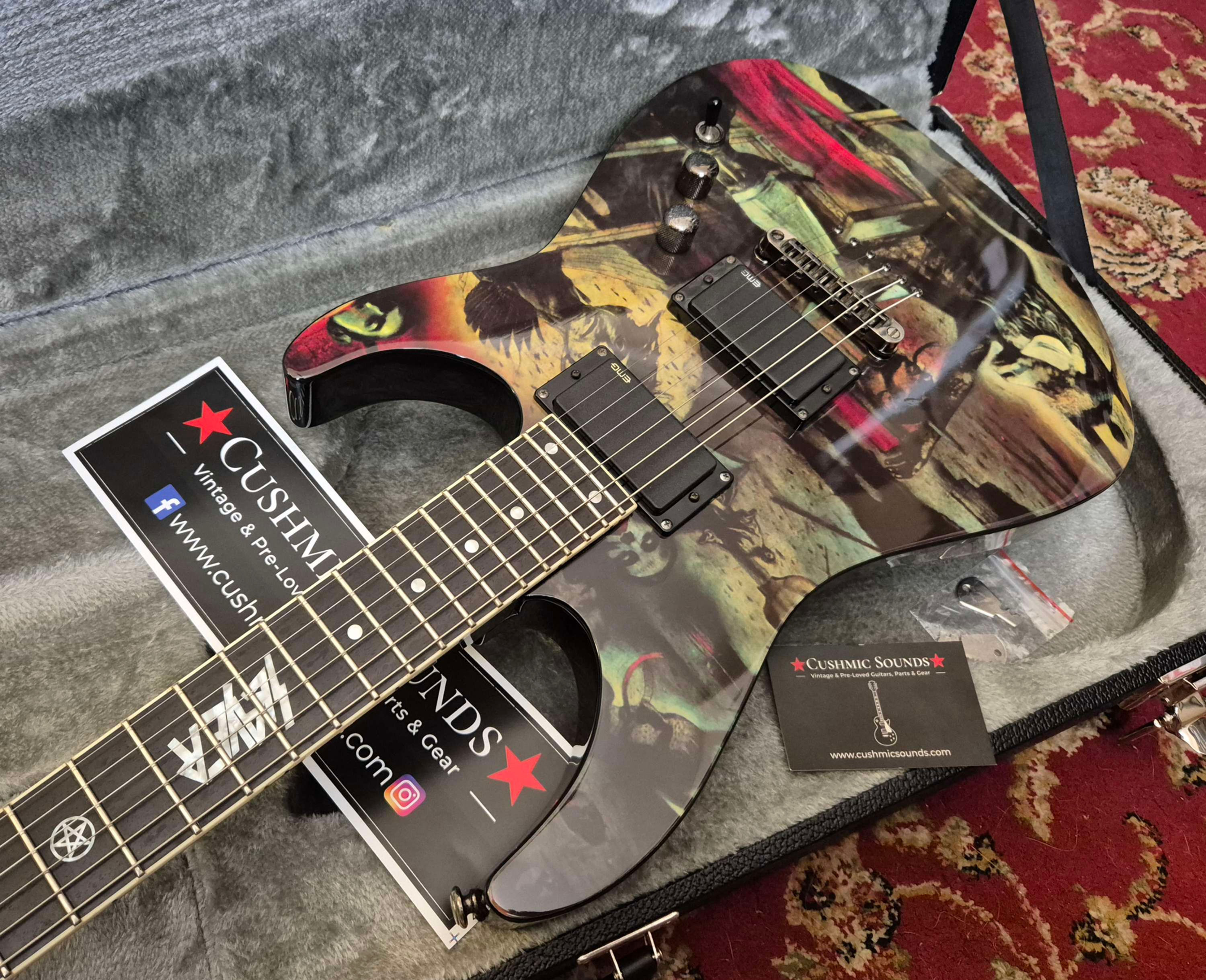 ☆SOLD☆ ESP LTD Slayer Reign in Blood 2011 Limited Edition #216/300