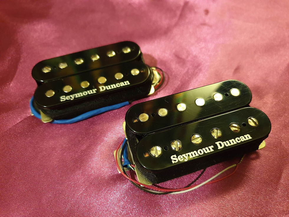 Thumbnail: ☆SOLD☆ Seymour Duncan SH-6B Distortion & SH-2N Jazz Humbucker Pickups