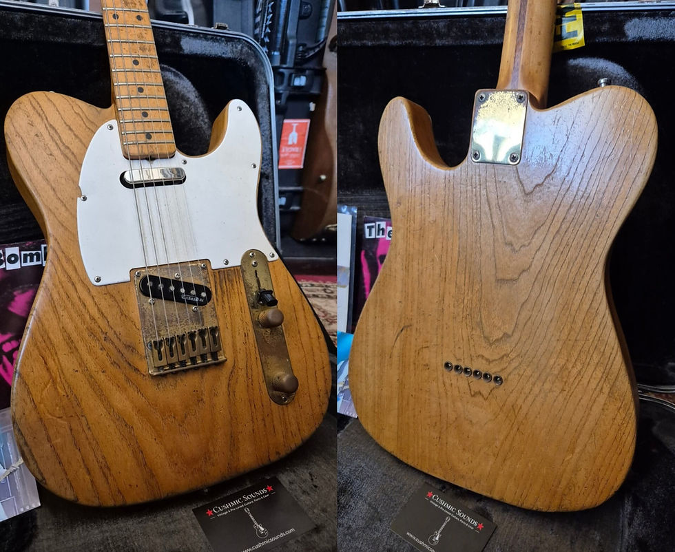 Thumbnail: Schecter Telecaster circa 1979 Alan Lancaster of Status Quo Made in USA