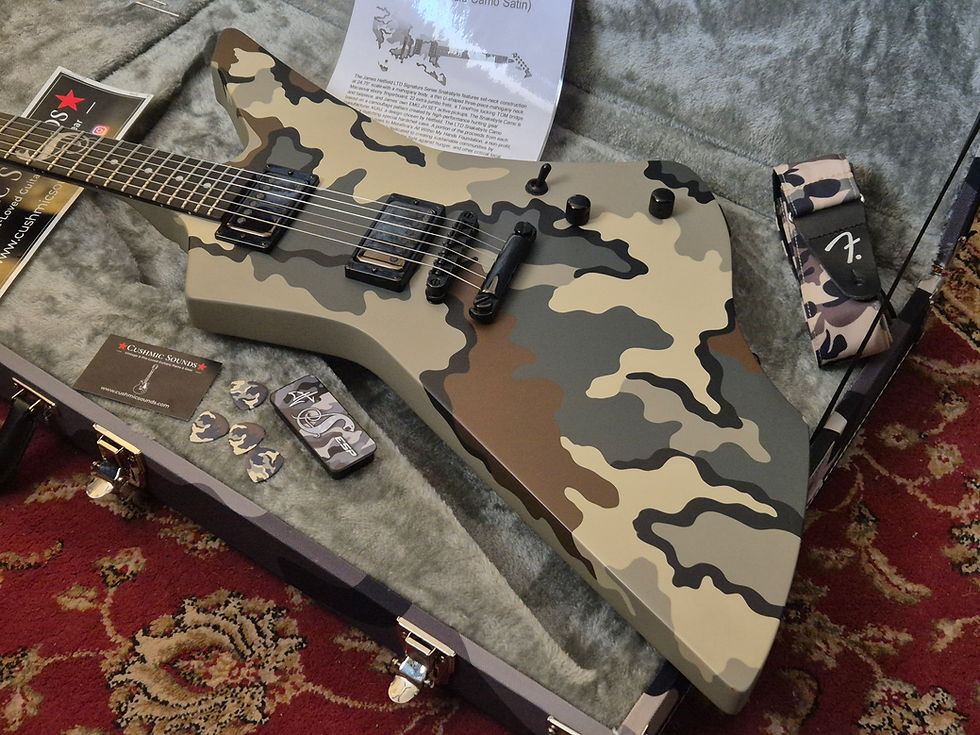 Thumbnail: ESP LTD James Hetfield Snakebyte 2022 Kuiu Camo Satin