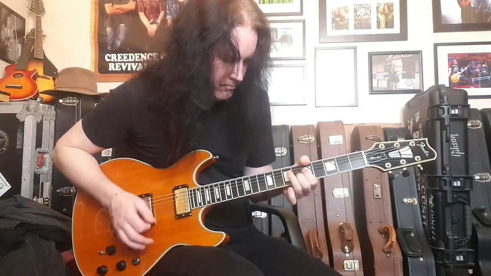 Thumbnail: ☆SOLD☆ Fender Robben Ford Esprit Ultra ES-RF 1993 - Natural Amber