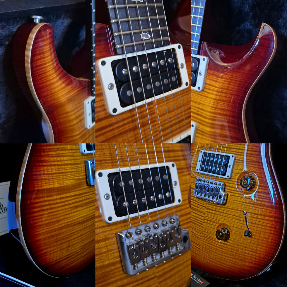 Thumbnail: PRS Custom 24 10-Top Dark Cherry Sunburst 2011
