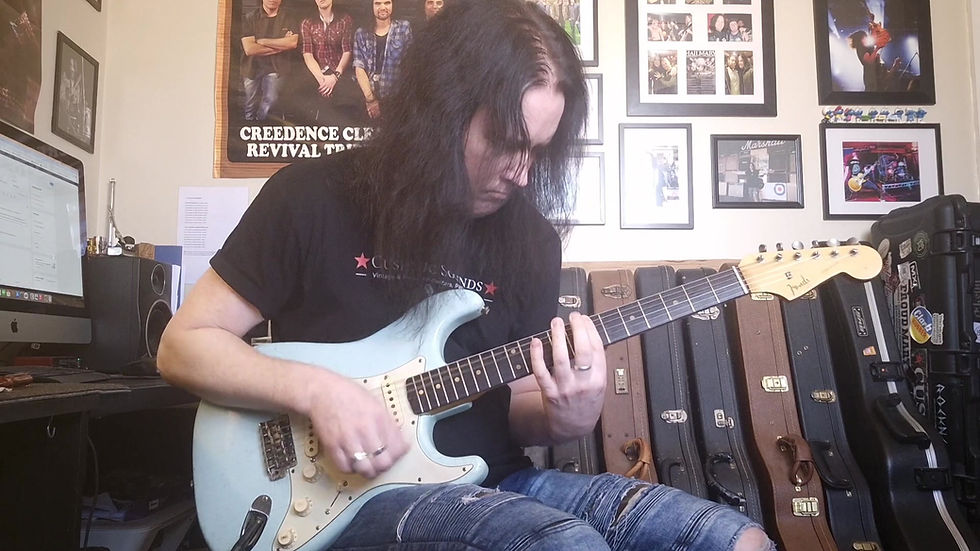 Thumbnail: ☆SOLD☆ Fender Stratocaster 1963 Sonic Blue Body Refin/Restoration