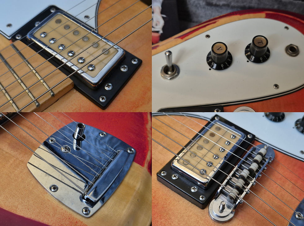 Thumbnail: ☆SOLD☆ Univox Hi-Flier Phase III 1976 Kurt Cobain Tribute/Refin