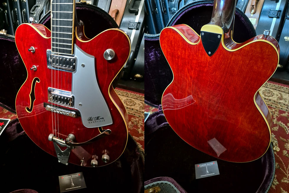 Thumbnail: ☆SOLD☆ Gretsch 7660 Nashville Chet Atkins Cherry 1975