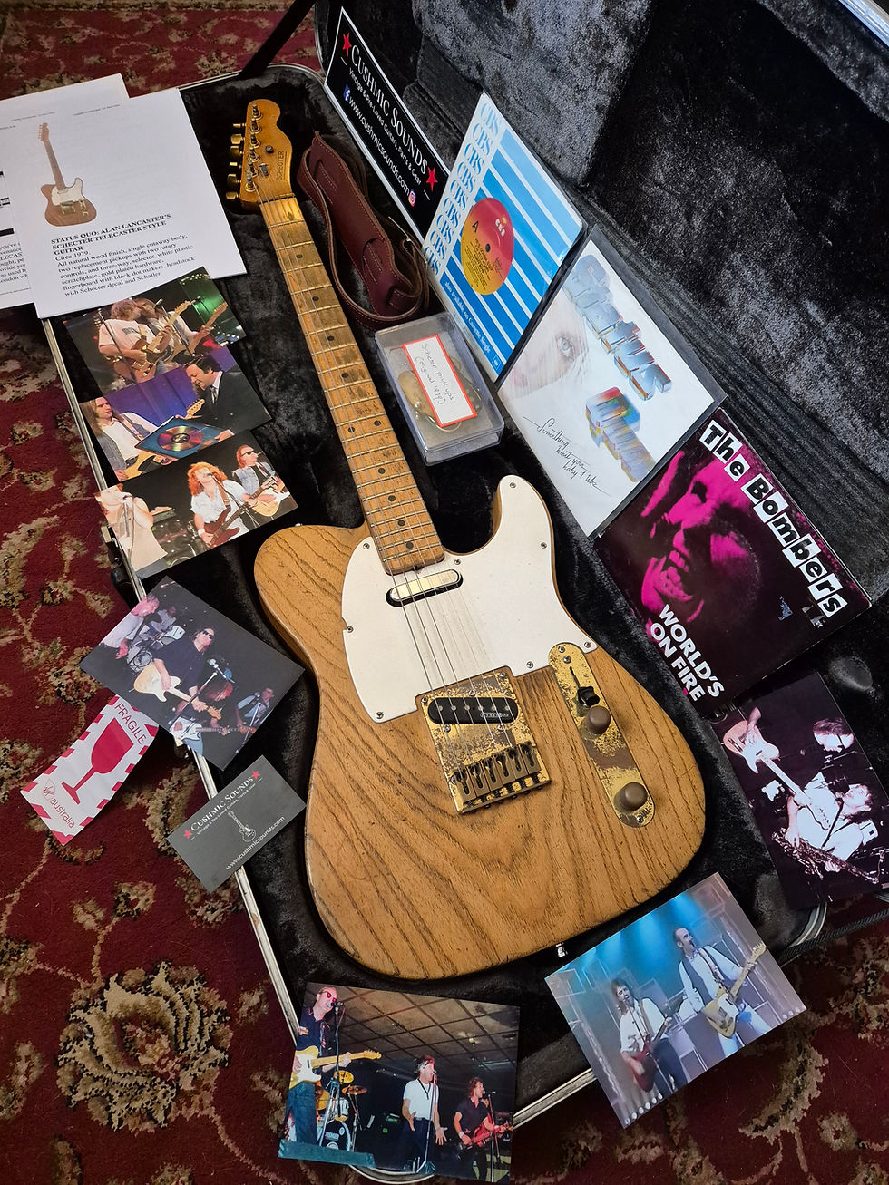 Thumbnail: Schecter Telecaster circa 1979 Alan Lancaster of Status Quo Made in USA