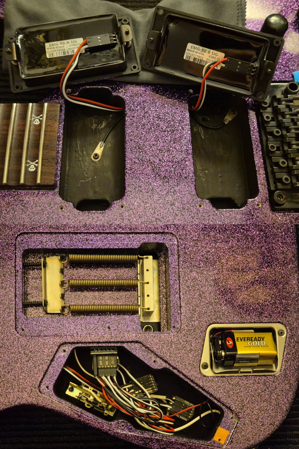 Thumbnail: ESP Custom Shop KH-2 Kirk Hammett Signature Purple Sparkle 2018
