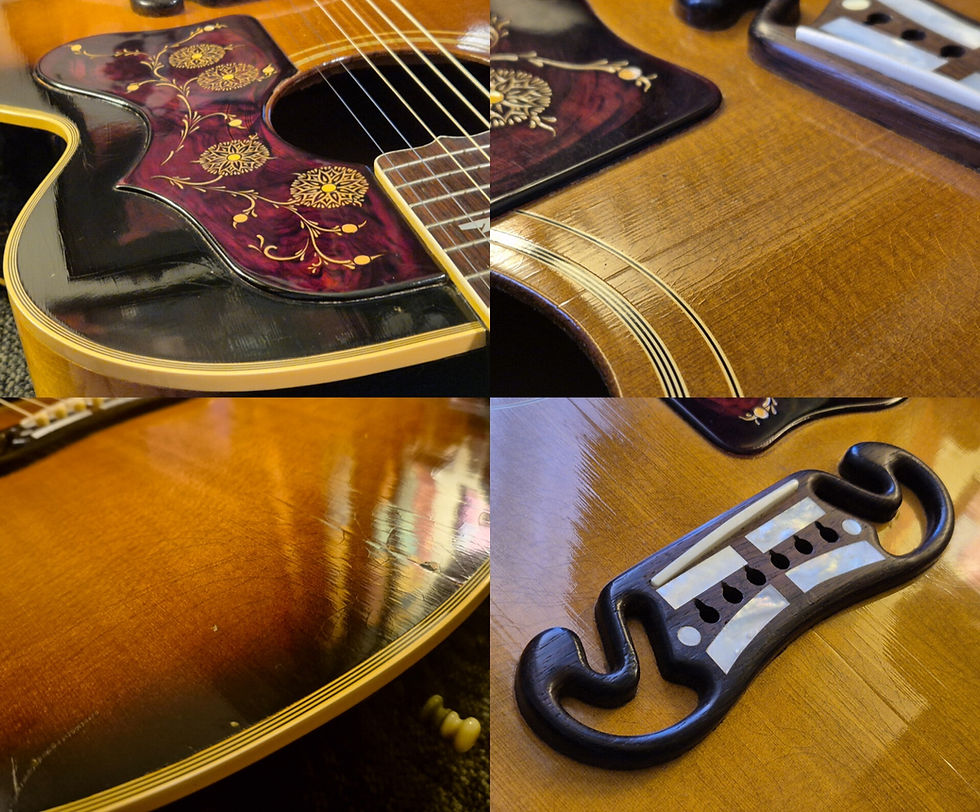 Thumbnail: ☆SOLD☆ Gibson SJ-200 Sunburst 1952 (All Original)