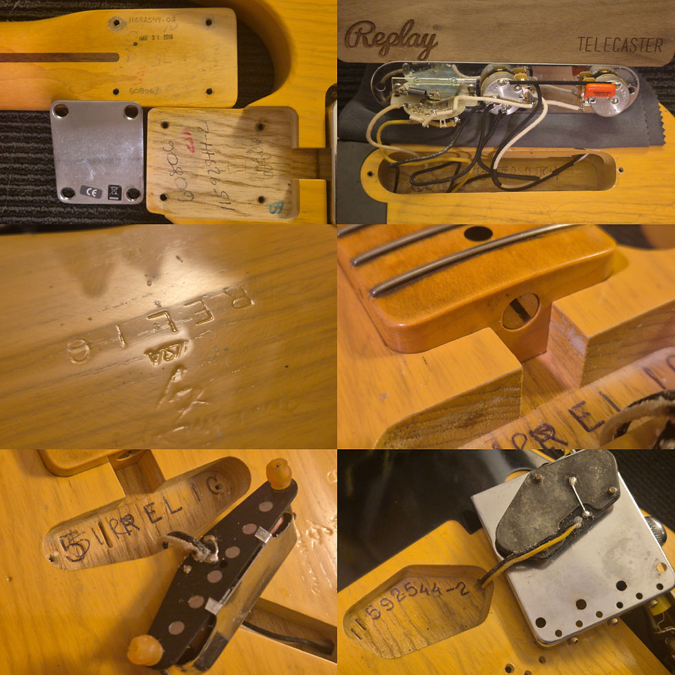 Thumbnail: Fender Custom Shop 1951 "Nocaster" Relic Butterscotch 2016
