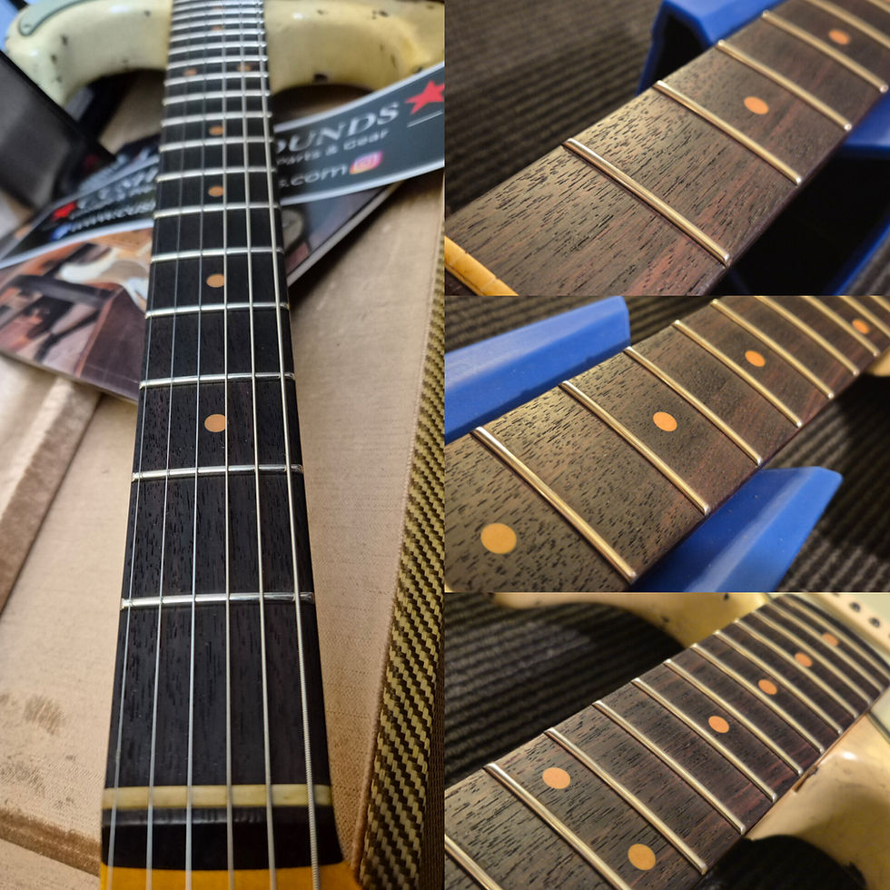 Thumbnail: ☆SOLD☆ Fender Custom Shop LTD 59 Strat Super Heavy Relic Vint Wht/Choc 3TSB 2023