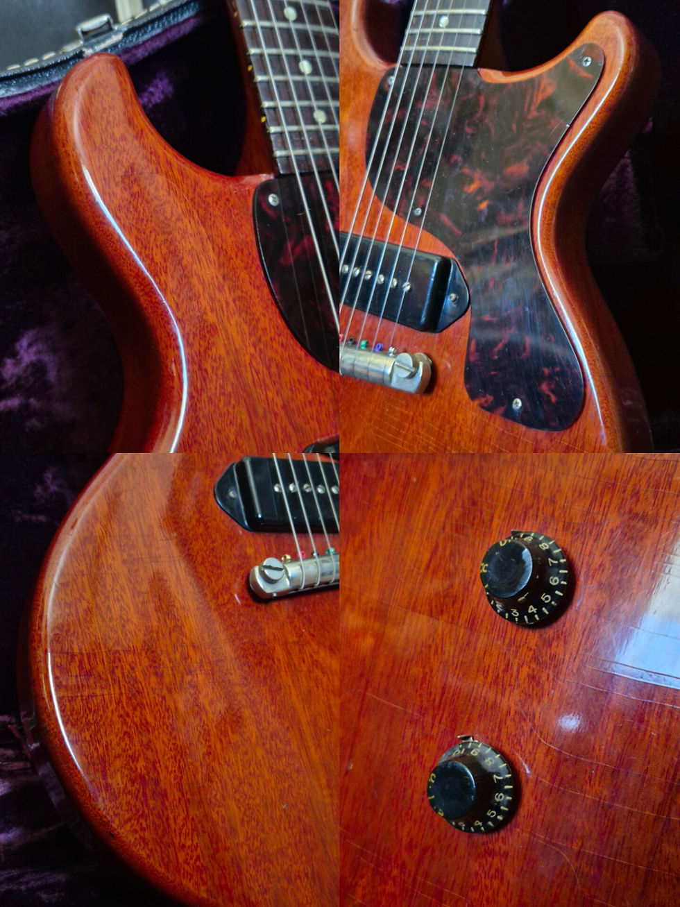 Thumbnail: Gibson Les Paul Junior Double Cut Cherry 1961