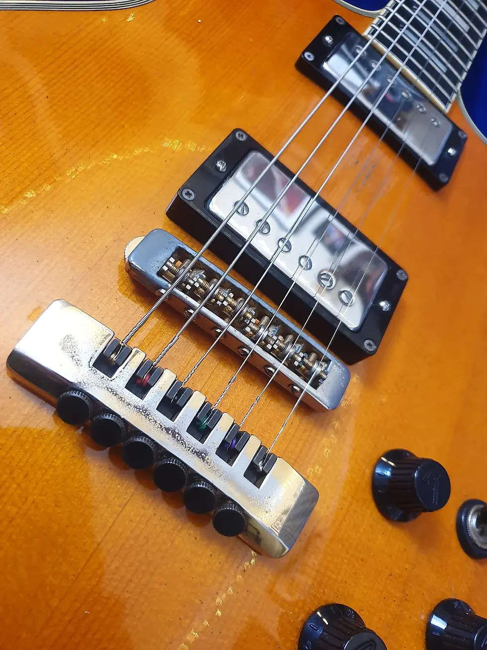 Thumbnail: ☆SOLD☆ Fender Robben Ford Esprit Ultra ES-RF 1993 - Natural Amber