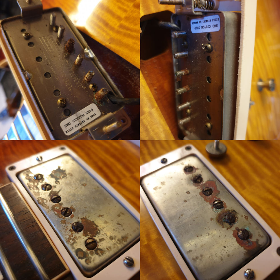 Thumbnail: ☆SOLD☆ Gibson Custom Billy Gibbons "Pearly Gates" Les Paul VOS 2009 #071/250