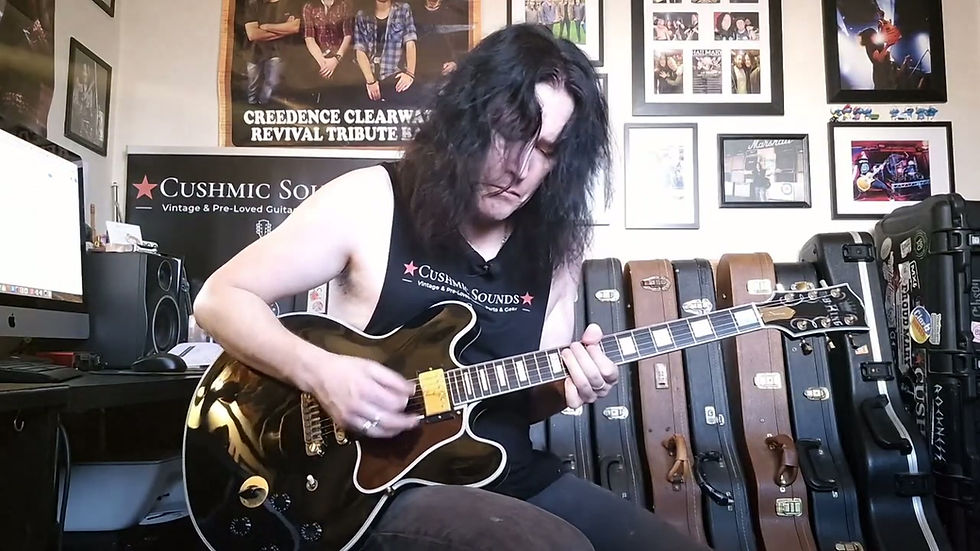 Thumbnail: Gibson Custom Shop B.B. King "Lucille" ES-355 Ebony 2012