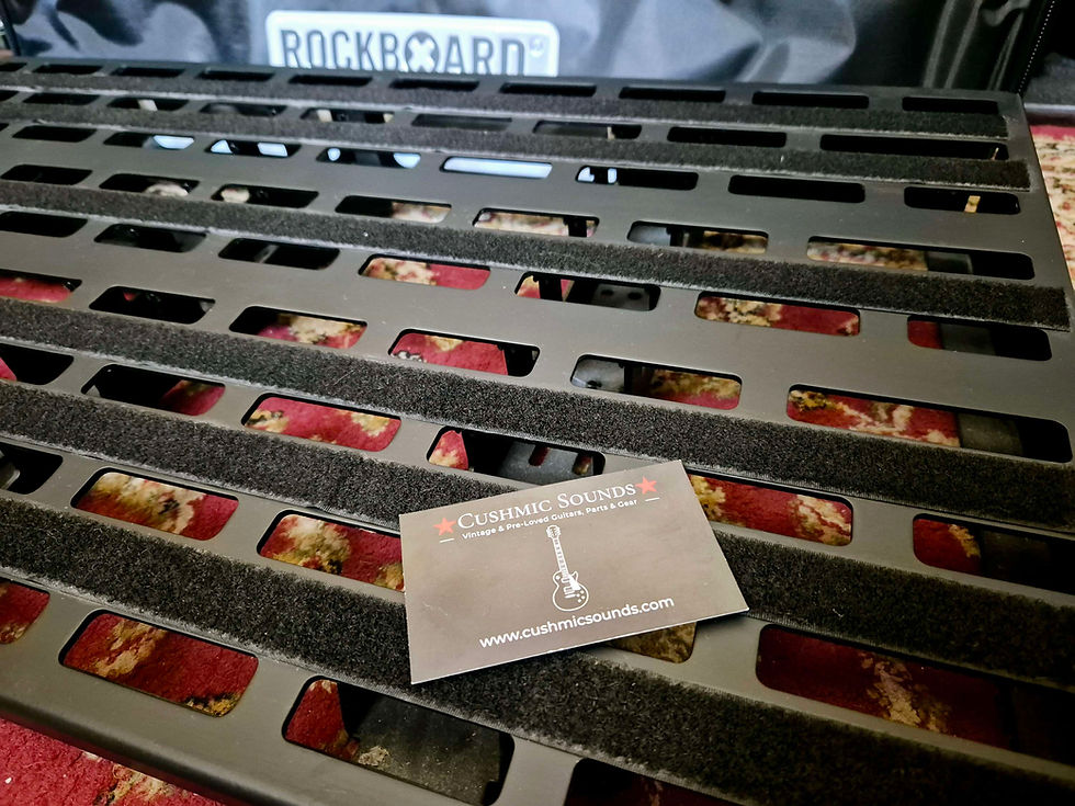 Thumbnail: ☆SOLD☆ RockBoard Cinque 5.3 Pedalboard with Pro Gig Bag by Warwick