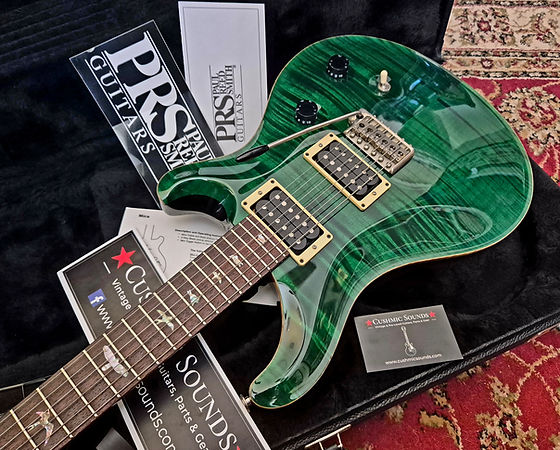 PRS Custom 24 Emerald Green 2003 | Cushmic Sounds